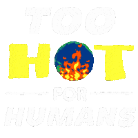 Sweating Climate Change Sticker by INTO ACTION