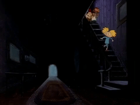 hey arnold nick splat GIF