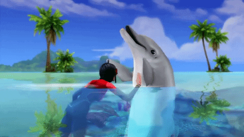 watchmixer giphyupload dolphin e3 sims 4 GIF