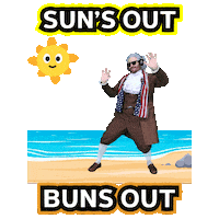 Summer Time Sticker