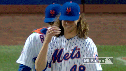 new york mets smile GIF by MLB