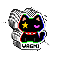 Cat Stay Weird Sticker by Weird Cats