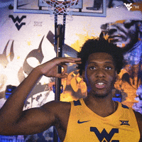 College Basketball Mountaineers GIF by WVU Sports