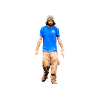 Blue Collar Beanie Sticker by JC Property Professionals