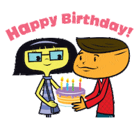 Happy Birthday Sticker by Cartoon Network Asia