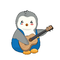 Sad Song Crying Sticker by Pudgy Penguins