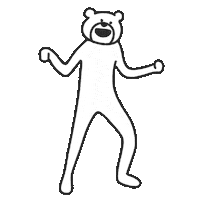 happy dance Sticker by takadabear