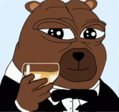 Cheers Bobo GIF by Bearish Market Memes
