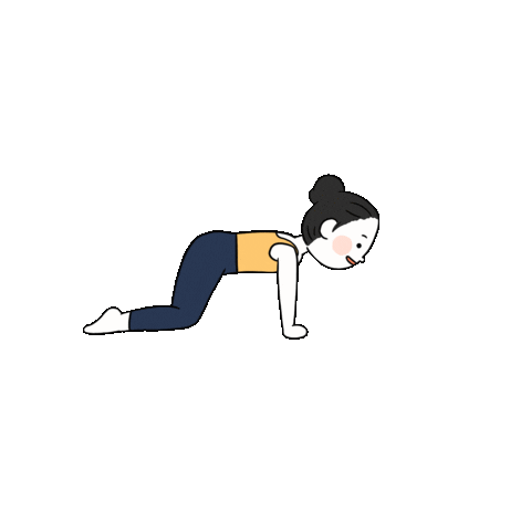 yogiuun yoga training exercise lovely Sticker