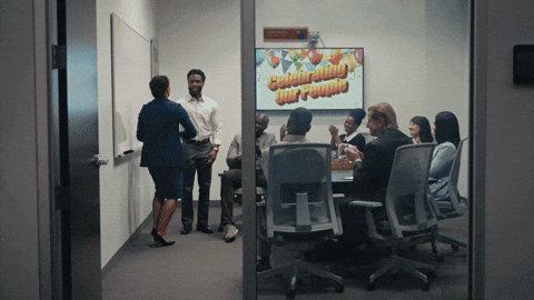 Celebrate Wrong Name GIF by CG Coralisle