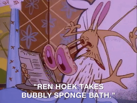 ren and stimpy nicksplat GIF