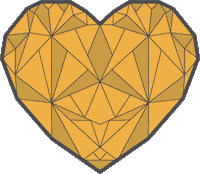 Stained Glass Love Sticker by Rob Jelinski Studios