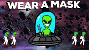 Mask Corona GIF by Squirrel Monkey