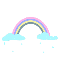 Rainbow Rain Sticker