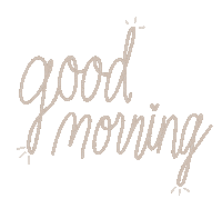Good Morning Sticker