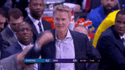 Confused Steve Kerr GIF by NBA