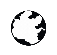 OneEarthBeat earth cycling bicycle creativelo Sticker