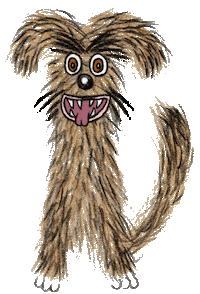 Dog Sticker by panika.xyz