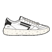 Puraai vegan shoes sneakers made in italy Sticker