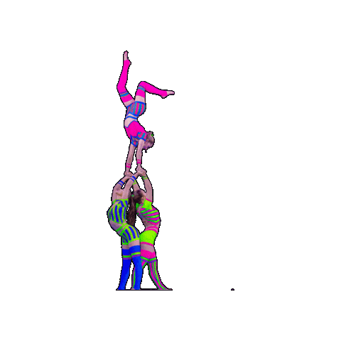 Circus Handstand Sticker by Ringling Bros. and Barnum & Bailey
