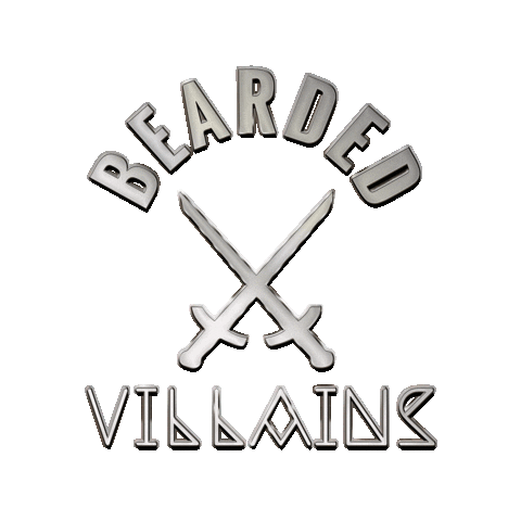 beardedvillains beard villain brotherhood barba Sticker