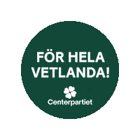 Vetlanda Sticker by Centerpartiet