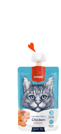Cat Sticker by Wanpy Pet Food
