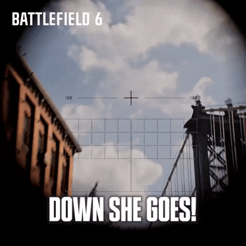 Down She Goes War Game GIF by Battlefield