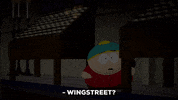 scared eric cartman GIF by South Park 