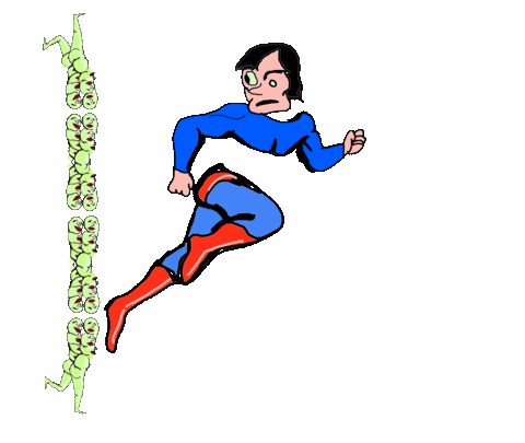 modern art animation STICKER by Dax Norman