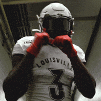 University Of Louisville Football GIF by Louisville Cardinals