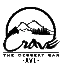 Avl Asheville Sticker by Crave The Dessert Bar