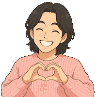 Love You Heart Sticker