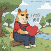 Sitting I Love You GIF by Doge Pound