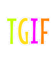 Friday Fri-Yay Sticker by Rima Bhattacharjee