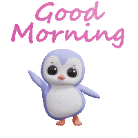 Happy Good Morning Sticker by Pengu