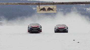 hansenmotorsport snow jump ice sweden GIF