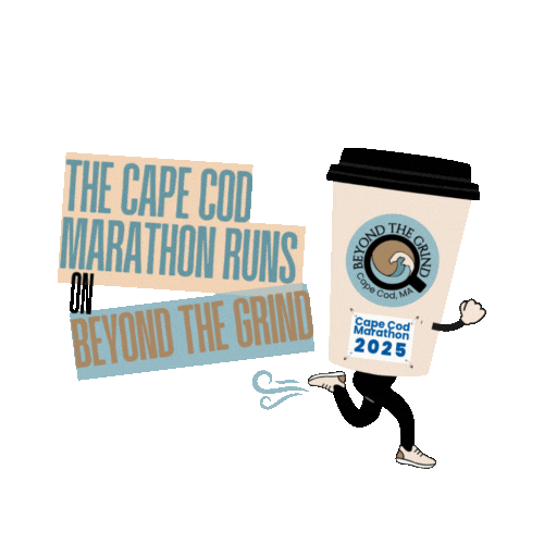Cape Cod Marathon Sticker by Beyond the Grind