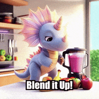 Breakfast Smoothie GIF by Divineasaur