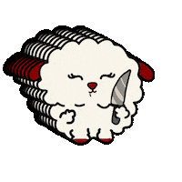 Halloween Lamb Sticker by astrceramics
