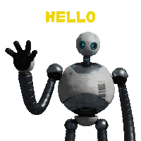 Lupita Nyongo Hello Sticker by The Wild Robot