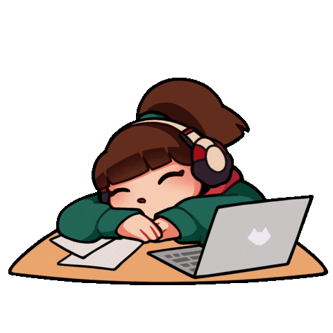 Sleepy Study Break Sticker by Lofi Girl