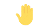 emojivid emoji people emojivid raisedbackofhand Sticker