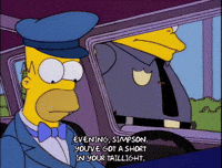 Season 6 Chauffeur GIF by The Simpsons