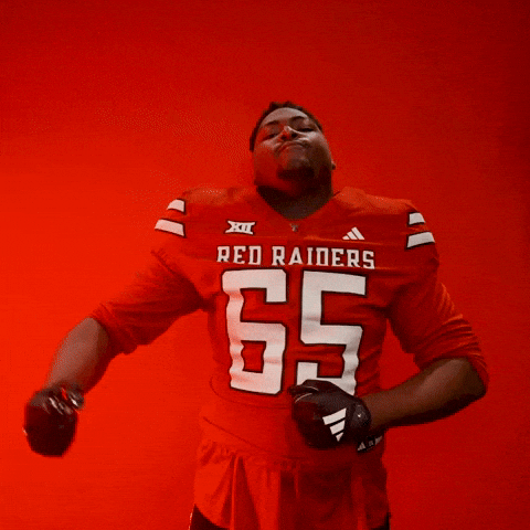 Danthis Upshaw GIF by Texas Tech Football