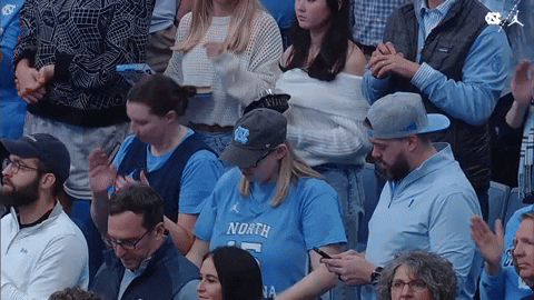 Excited North Carolina GIF by UNC Tar Heels
