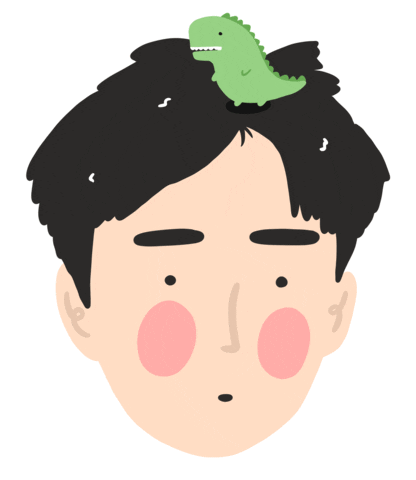 Ugh Unimpressed Sticker by Patricia Tjandra