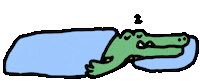Sleep Sleeping Sticker by Ruppert Tellac