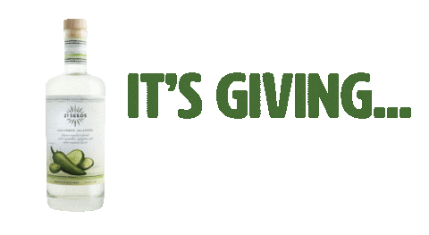 Friendsgiving Sticker by 21SEEDS Infused Tequila