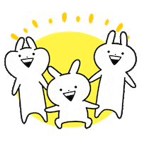 Happy Bunny Sticker by Minto Inc.